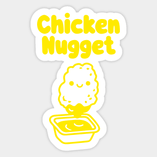 Chicken Nugget! - yellow Sticker